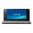 Sony VAIO P798K/Q Intel Atom Z540 1.86GHz Netbook - 2GB DDR2/533MHz RAM, 128GB SSD, No Optical, 8" LCD, Intel GMA 500, Camera, Bluetooth, Verizon Wireless, GPS, 802.11 b/g/n, Windows 7 Home Premium, Black